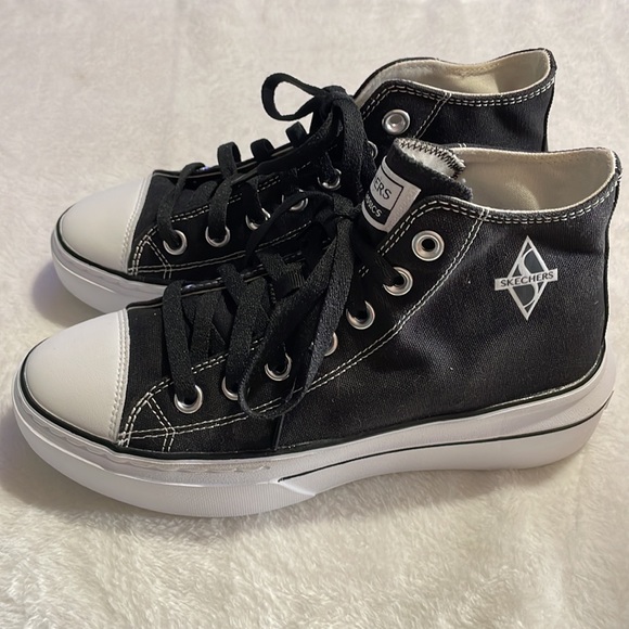 Skechers Court Classic Cordova Classic Top Tier Black Shoes/Sneakers - Picture 5 of 15